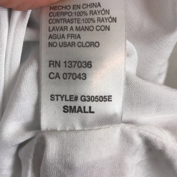 PAPER CRANE Pink/Blue Pastel Paisley Summer Dress - Picture 6 of 7